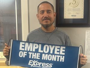 Juan Alvarez - Express Employee of the Month - July 2024
